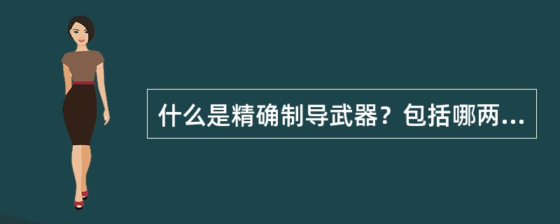 什么是精确制导武器？包括哪两大类？