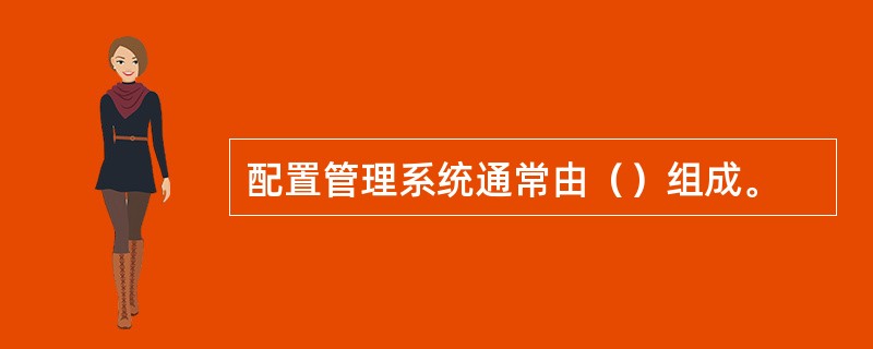 配置管理系统通常由（）组成。