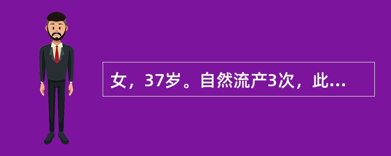 女，37岁。自然流产3次，此次孕后头晕耳鸣，腰膝酸软，夜尿频多，目眶黯黑；舌淡苔