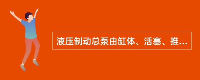 液压制动总泵由缸体、活塞、推杆、皮碗、回位弹簧、出油阀和（）等组成。