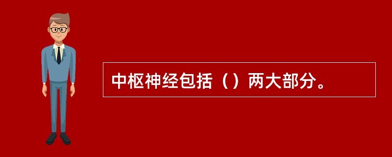 中枢神经包括（）两大部分。