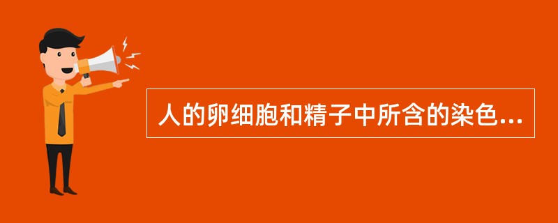 人的卵细胞和精子中所含的染色体都是非同源染色体。其产生的根本原因是（）
