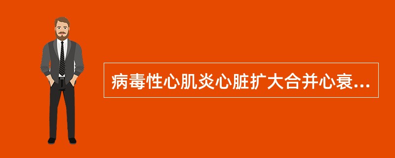 病毒性心肌炎心脏扩大合并心衰者，应卧床休息（）