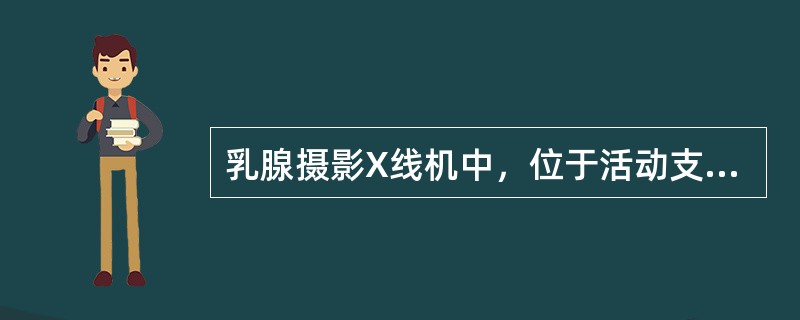 乳腺摄影X线机中，位于活动支架下方，由片盒仓、平台面板、滤线器组成的是（）