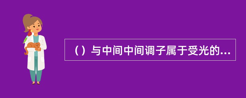 （）与中间中间调子属于受光的亮部。