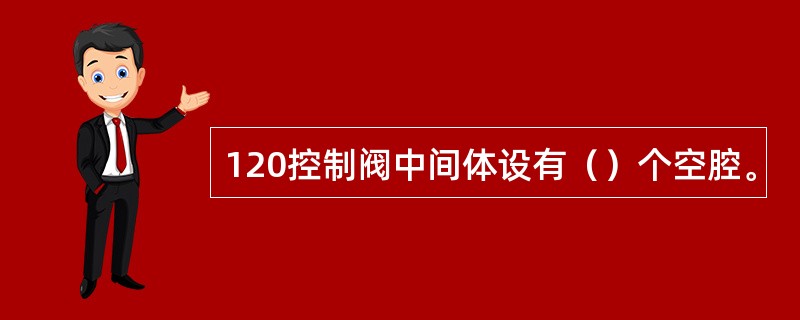 120控制阀中间体设有（）个空腔。