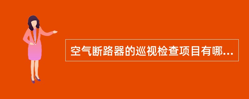 空气断路器的巡视检查项目有哪些？