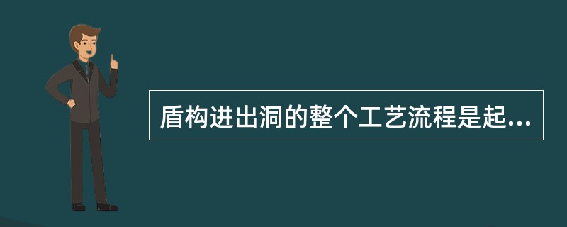 盾构进出洞的整个工艺流程是起始和结束两个环节