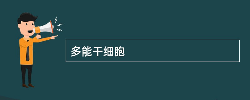 多能干细胞