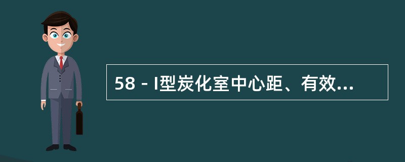 58－I型炭化室中心距、有效容积、加热水平参数是什么？