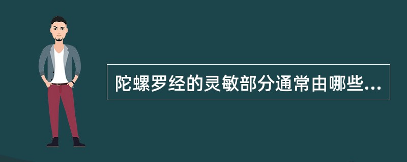 陀螺罗经的灵敏部分通常由哪些部分组成？（）