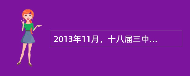 2013年11月，十八届三中全会决定设立国家安全委员会，与美国总统直属咨询机构国