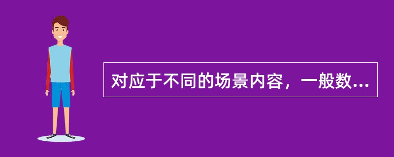 对应于不同的场景内容，一般数字图像可以分为二值图像、灰度图像和（）三类。