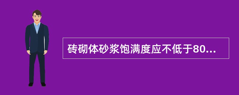 砖砌体砂浆饱满度应不低于80%，砖缝宽度应为（）mm，同一砖缝宽度应一致。