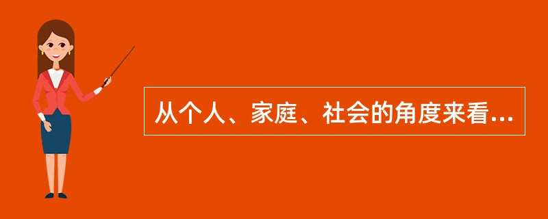 从个人、家庭、社会的角度来看，毒品的危害有哪些？