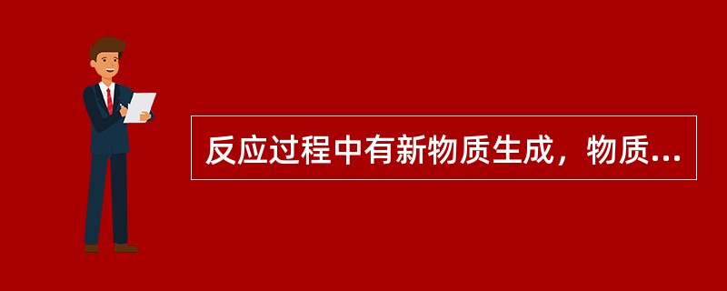 反应过程中有新物质生成，物质的组成和化学性质都发生改变的称为（）。