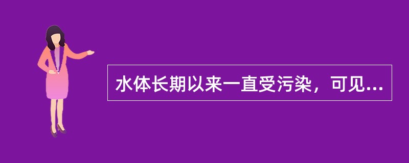 水体长期以来一直受污染，可见（）。