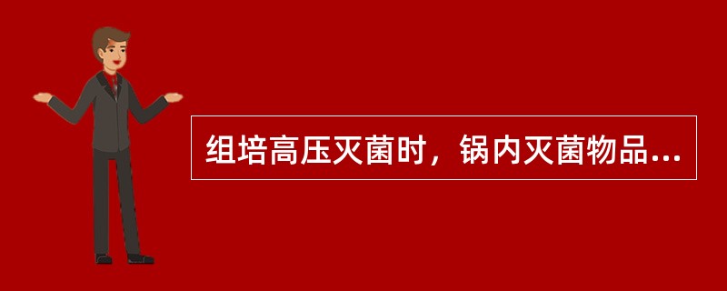 组培高压灭菌时，锅内灭菌物品不能装得太满，上部最好留有（）的空间。