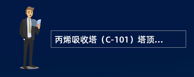 丙烯吸收塔（C-101）塔顶控制压力为（）MPa.