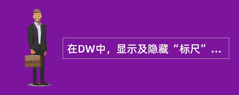 在DW中，显示及隐藏“标尺”的菜单包含于（）。