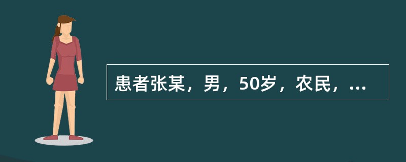 患者张某，男，50岁，农民，因儿子考上大学没钱交学费，想出卖自己的一个肾脏。于是