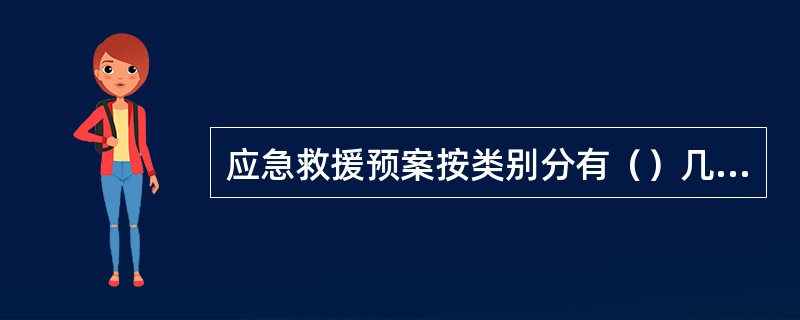 应急救援预案按类别分有（）几种。