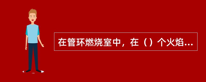 在管环燃烧室中，在（）个火焰筒上装有点火装置.