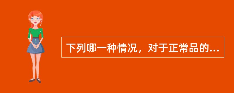 下列哪一种情况，对于正常品的需求曲线会向左移动？（）