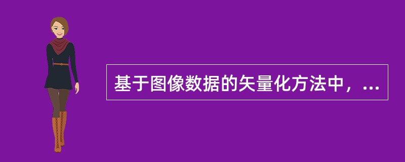 基于图像数据的矢量化方法中，其过程主要包括（）