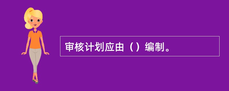 审核计划应由（）编制。