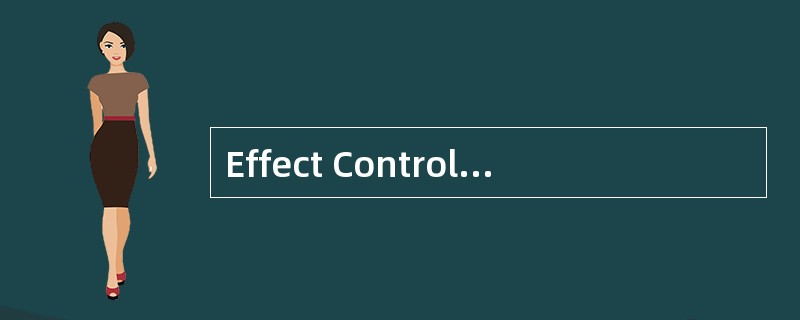 Effect Control面板可以设置控制对象的（）