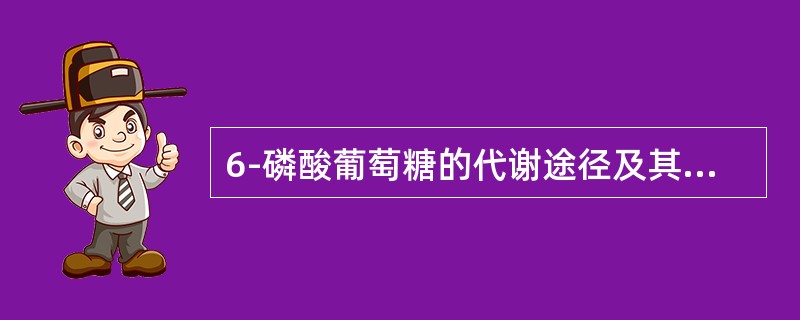 6-磷酸葡萄糖的代谢途径及其在糖代谢中的作用