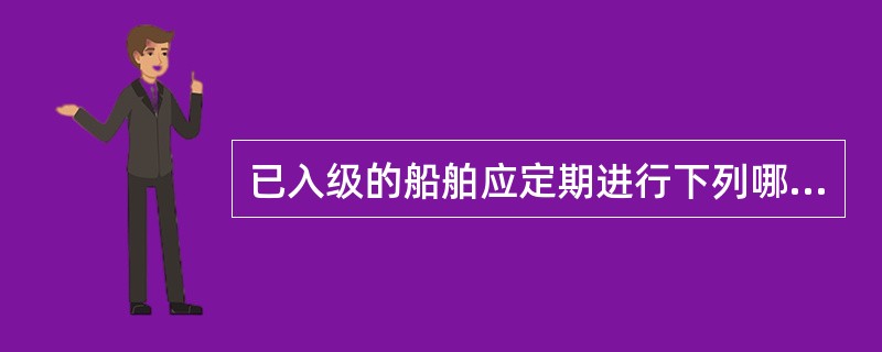 已入级的船舶应定期进行下列哪些保持船级的检验（）。Ⅰ．年度检验；Ⅱ．附加检验；Ⅲ