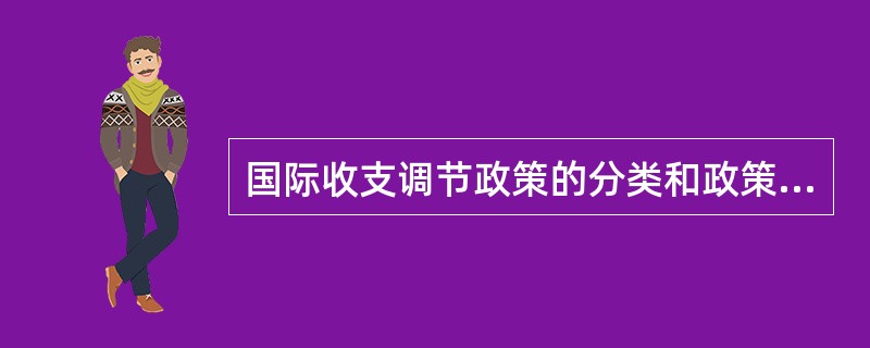 国际收支调节政策的分类和政策搭配的核心精神是什么？