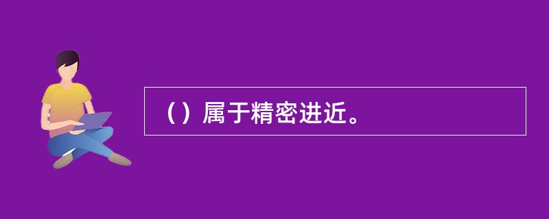 （）属于精密进近。