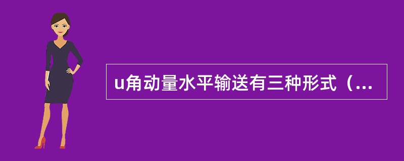 u角动量水平输送有三种形式（）、（）、（）。