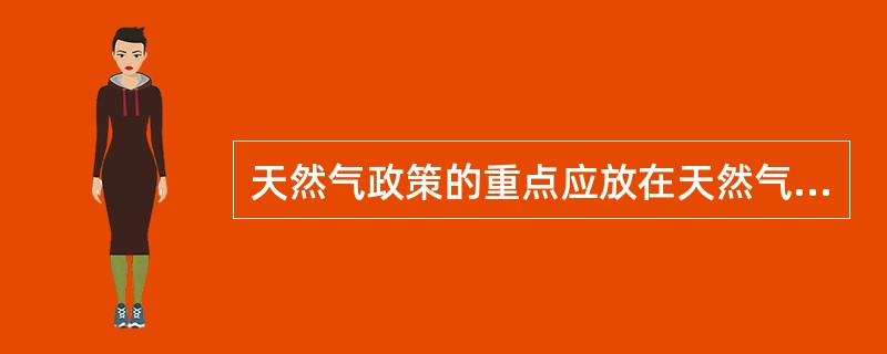 天然气政策的重点应放在天然气价格管理方面。