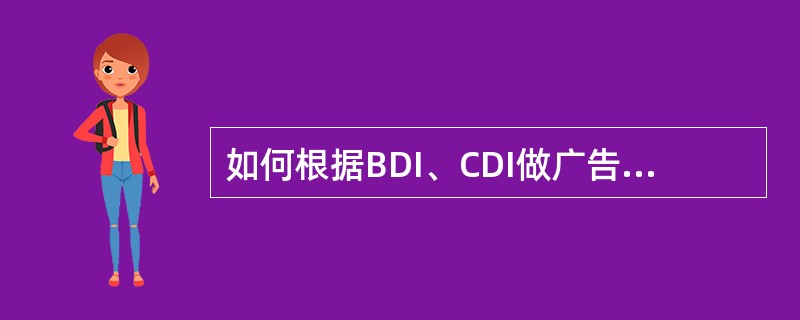 如何根据BDI、CDI做广告投放的选择？