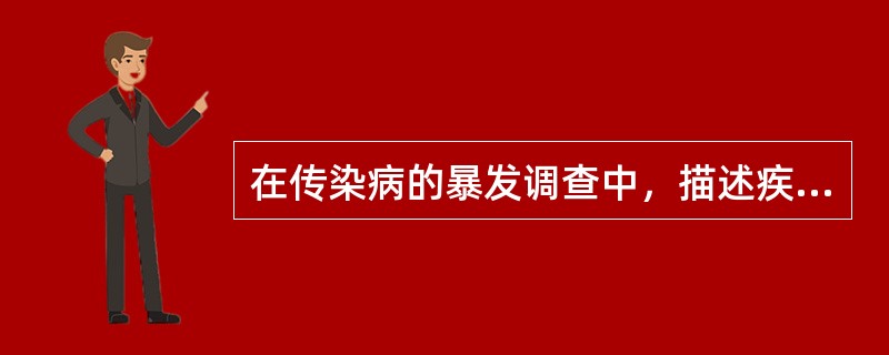 在传染病的暴发调查中，描述疾病分布特征的主要目的是（）。