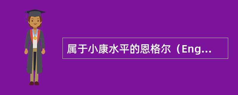 属于小康水平的恩格尔（Engel）指数是（）