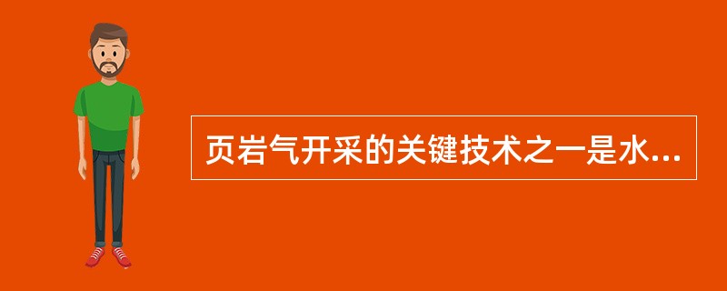 页岩气开采的关键技术之一是水平井多段水力压裂技术。该技术比常规天然气开采的用水量