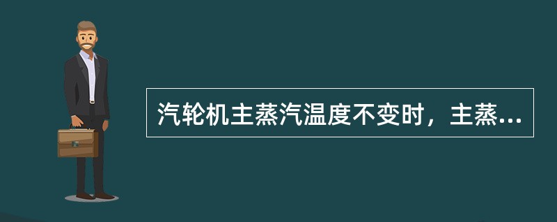 汽轮机主蒸汽温度不变时，主蒸汽压力过高有哪些危害？