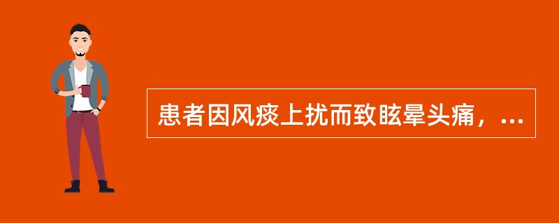 患者因风痰上扰而致眩晕头痛，胸闷呕恶，苔白腻，脉弦滑，治宜用（）。