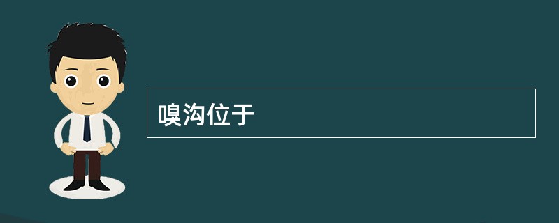嗅沟位于