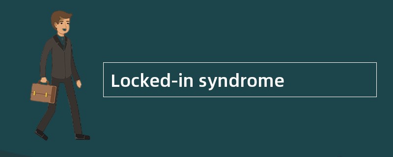 Locked-in syndrome