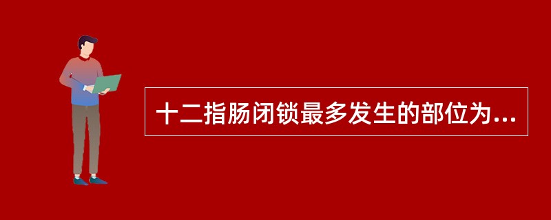 十二指肠闭锁最多发生的部位为（）.