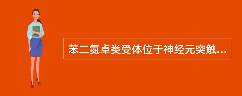 苯二氮卓类受体位于神经元突触膜上，与GABA受体相邻耦合于共同的（）