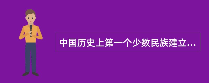 中国历史上第一个少数民族建立的全国性王朝（）