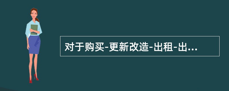 对于购买-更新改造-出租-出售模式来说，这种业务模式下的现金流出包括（）等。