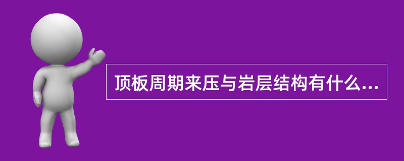 顶板周期来压与岩层结构有什么关系？